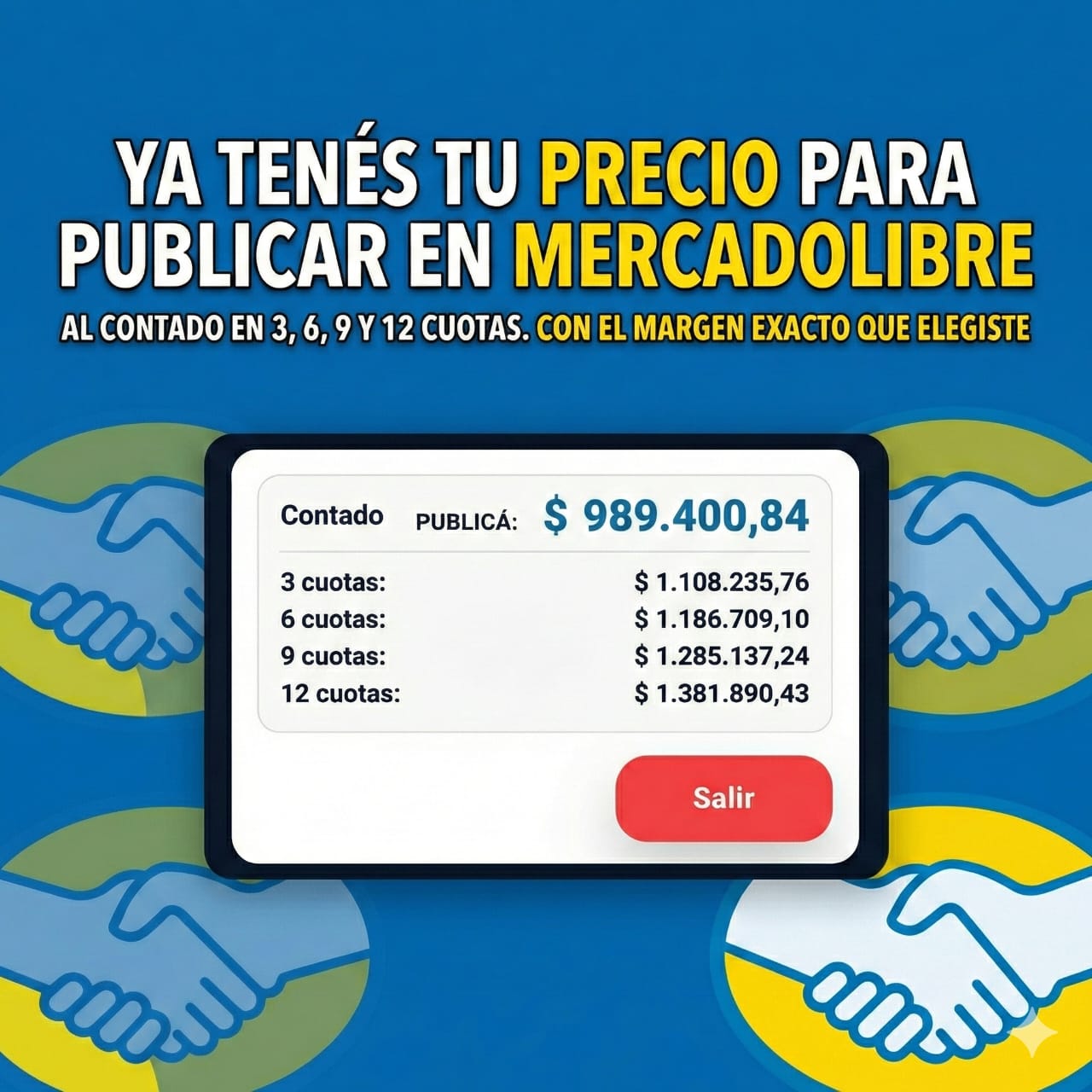 Paso 4 - Precio exacto